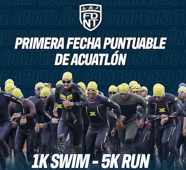 banner 1RA FECHA PUNTUABLE DE ACUATLÓN 2026
