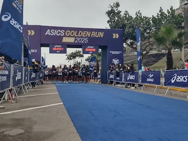 banner ASICS Golden Run Lima 2025