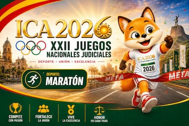 banner Juegos Nacionales Judiciales - Maratón